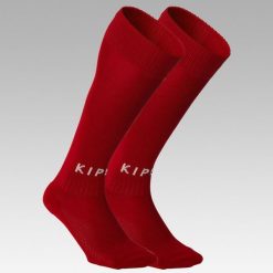 Skarpety piłkarskie Kipsta Essential Club. Niebieskie skarpetki KIPSTA, bez wzorów, z dresówki. Za 14.99 zł.