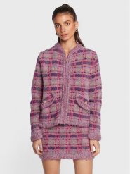 Blugirl Blumarine Kardigan RF2037-MA293 Fioletowy Regular Fit. Fioletowe swetry Blugirl Blumarine, xs, bez wzorów, z syntetyku, bez ramiączek. Za 809.99 zł.