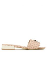 Aigner Klapki Fashion Saskia 16A 1231315 Beżowy. Brązowe klapki Aigner, bez wzorów, ze skóry, bez obcasa, bez zapięcia. Za 629.99 zł.