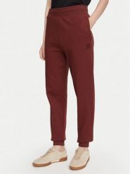 HUGO Spodnie dresowe Nelfinia 50522417 Brązowy Regular Fit. Brązowe spodnie dresowe Hugo, bez wzorów, z bawełny. Za 509.99 zł.
