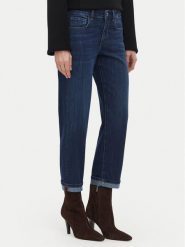 Liu Jo Jeansy UF6085 D0356 Granatowy Straight Fit. Niebieskie jeansy Liu Jo, bez wzorów, z bawełny. Za 649.99 zł.