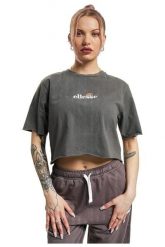 Koszulka sportowa damska Ellesse Celesi Cropped. Szare t-shirty sportowe Ellesse, s, bez wzorów, z bawełny, bez ramiączek, tańczenia. Za 84.62 zł.