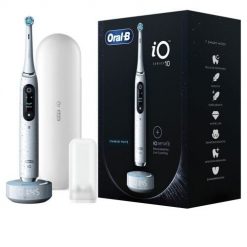 Szczoteczka do zębów ORAL-B iO Series 10 Stardust White elektryczna + ładowarka iO Sense Biały. Szczoteczki elektryczne i soniczne Braun. Za 1,357.99 zł.