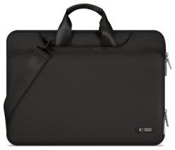 Torba Tech-Protect PocketBag 13-14'' czarny. Czarne torby na laptopa TECH-PROTECT, bez wzorów, na ramię. Za 84.90 zł.