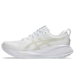 Buty Do Biegania Asics Gel-Cumulus 27 Dorosłych. Białe buty do biegania ASICS, bez wzorów, z materiału, bez zapięcia, do biegania. Za 901.99 zł.