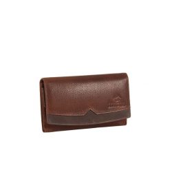 MUSTANG LA SPEZIA WALLET DAMSKI SKÓRZANY PORTFEL PREMIUM POJEMNY NA KARTY SKÓRA COGNAC 06.100931. Brązowe portfele Mustang, bez wzorów, ze skóry. Za 249.99 zł.