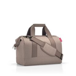 Torba ALLROUNDER M, herringbone mokka. Torby sportowe Reisenthel, bez wzorów. Za 204.00 zł.