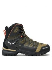 Salewa Trekkingi Ws Mtn Trainer Lite Mid Gtx GORE-TEX 61360 Brązowy. Brązowe buty trekkingowe Salewa, bez wzorów, z gore-texu, bez zapięcia, trekkingowe, gore-tex. Za 859.99 zł.