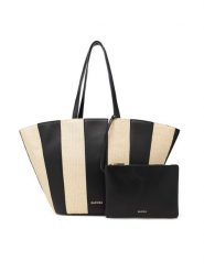 Badura Torba TYL0201 Czarny. Czarne torebki klasyczne Badura, bez wzorów, z bawełny, bez dodatków. Za 179.99 zł.