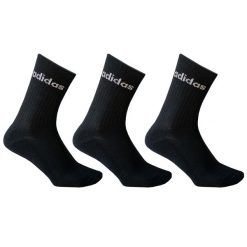 SKARPETY SPORTOWE Adidas DŁUGIE TENIS 3 PARY. Skarpetki adidas, bez wzorów, z bawełny. W wyprzedaży za 39.99 zł.