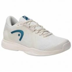 Buty do tenisa damskie Head Sprint Team 4.0. Białe buty do biegania Head, bez wzorów, z materiału, bez zapięcia, do biegania. Za 621.00 zł.