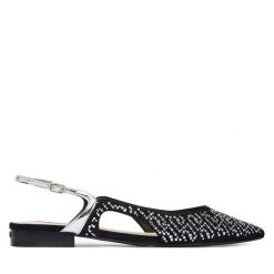 Baleriny Liu Jo. Czarne baleriny Liu Jo, bez wzorów, bez obcasa, bez zapięcia. Za 679.99 zł.