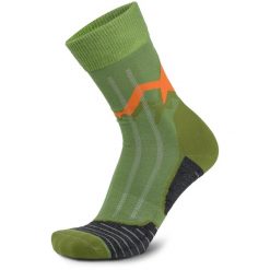 Skarpety trekkingowe damskie Meindl MT3.5 Lady z wełną merino. Czerwone skarpetki MEINDL, bez wzorów, z wełny. Za 95.00 zł.
