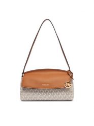 MICHAEL Michael Kors Torebka 32T6GX7U8B Kremowy. Białe torebki klasyczne MICHAEL Michael Kors, bez wzorów, ze skóry, bez dodatków. Za 879.99 zł.