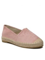 Jenny Fairy Espadryle WSS990-105 Różowy. Czerwone espadryle Jenny Fairy, bez wzorów, z materiału, bez obcasa. Za 89.99 zł.