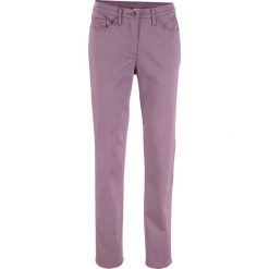 Dżinsy "Superstretch" STRAIGHT bonprix matowy lawendowy. Jeansy marki bonprix. Za 109.99 zł.