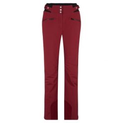 Spodnie narciarskie damskie Ziener Tilla. Czerwone spodnie narciarskie Ziener, bez wzorów, narciarskie. Za 570.99 zł.