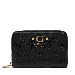 Duży Portfel Damski Guess. Czarne portfele Guess, z aplikacjami. Za 189.99 zł.