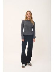 Just Cashmere Kaszmirowy sweter "Avana" w kolorze szarym rozmiar: M. Szare swetry Just Cashmere, m, bez wzorów, z kaszmiru, bez ramiączek. Za 347.99 zł.