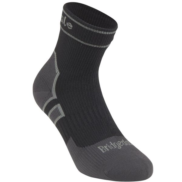Skarpety wodoodporne Bridgedale StormSock Lt Ankle. Czarne skarpetki Bridgedale, bez wzorów. Za 147.99 zł.
