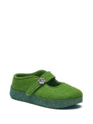 Comfortfusse Kapcie w kolorze zielonym rozmiar: 39. Zielone kapcie Comfortfüße, bez wzorów, z materiału. Za 260.99 zł.