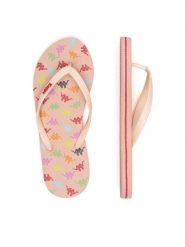 Kappa Japonki 351C22W Pink Soft - Fuchsia Fragola - Pink Fuchsia Kolorowy. Różowe japonki Kappa, bez wzorów, z materiału. Za 49.99 zł.