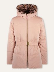 B.Nosy Parka "Jayla" w kolorze jasnoróżowym rozmiar: 116. Różowe płaszcze B.Nosy, bez wzorów, z tkaniny, bez kaptura. Za 194.95 zł.