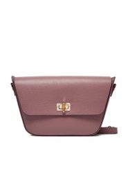 Creole Torebka K11424 Różowy. Czerwone listonoszki Creole, bez wzorów, ze skóry, bez dodatków. Za 369.99 zł.