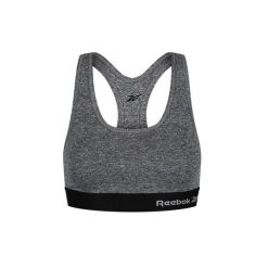 Biustonosz sportowy damski Reebok C9489 Simone. Szare biustonosze sportowe Reebok, bez wzorów, z elastanu, do biegania. Za 75.00 zł.