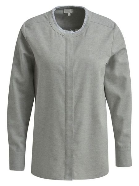 Milano Italy Bluzka w kolorze szarym rozmiar: 42. Szare bluzki Milano Italy, bez wzorów, z bawełny, bez kołnierzyka, bez ramiączek. Za 173.99 zł.