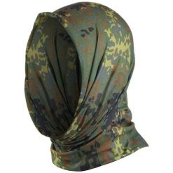 Chusta Wielofunkcyjna Mil-Tec Flecktarn. Brązowe chusty Mil-Tec, bez wzorów. Za 14.95 zł.