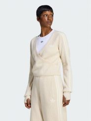 Adidas Sweter Adiluna Season 2 x Jennie LD4840 Beżowy jasny Relaxed Fit. Brązowe swetry adidas, xs, bez wzorów, z syntetyku, bez ramiączek. Za 404.99 zł.
