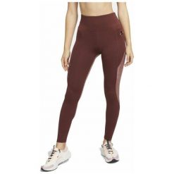 Legginsy Sportowe Damskie Nike Air Dri-FIT Fast Brązowy. Brązowe legginsy Nike, bez wzorów, z poliesteru, sportowe. Za 357.00 zł.