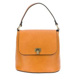 Lecharme Damska torebka 10008651 Yellow. Żółte torebki klasyczne Lecharme, bez wzorów, bez dodatków. Za 134.00 zł.