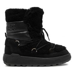 Śniegowce Bogner. Czarne śniegowce Bogner, bez wzorów, bez zapięcia. Za 2,349.00 zł.