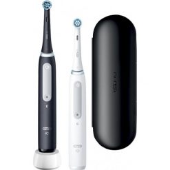 Szczoteczka magnetyczna Oral-B iO Series 4 Duo biały/czarny. Szczoteczki elektryczne i soniczne Oral-B. Za 799.00 zł.