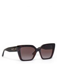 Guess Okulary przeciwsłoneczne GU00162 Brązowy. Brązowe okulary przeciwsłoneczne Guess, z aplikacjami, z tworzywa sztucznego, plastikowe. Za 459.99 zł.