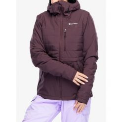 Kurtka ocieplana damska Columbia Powdered Peak Insulated Jacket. Fioletowe kurtki narciarskie Columbia, na zimę, s, bez wzorów, bez kaptura, narciarskie. Za 576.99 zł.