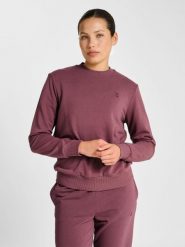 Bluza damska Hummel Pulse. Czerwone bluzy bez kaptura Hummel, s, bez wzorów, z bawełny, bez kaptura, do piłki nożnej. Za 236.00 zł.