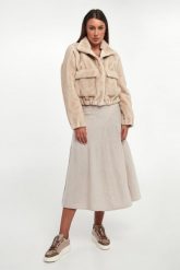 Spódnica wełniana z kaszmirem Ermes MARELLA. Spódnice Marella, m, bez wzorów, z kaszmiru. Za 1,119.00 zł.