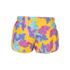 Spodenki szorty damskie Arena Allover. Fioletowe szorty sportowe Arena, bez wzorów. Za 99.99 zł.