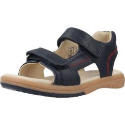 Sandały KICKERS PLATINO Niebieski. Niebieskie sandały Kickers, bez wzorów, ze skóry, sportowe, bez obcasa, bez zapięcia. Za 242.99 zł.