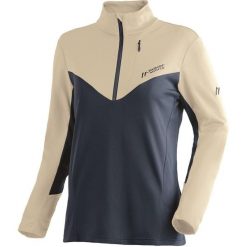 Damska koszulka termoaktywna Maier Sports Evii. Czarne t-shirty sportowe Maier Sports, bez wzorów, z materiału, bez ramiączek. Za 385.50 zł.