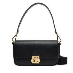 Torebka Coccinelle. Czarne torebki klasyczne Coccinelle, bez wzorów, klasyczne, bez dodatków. Za 1,289.00 zł.