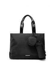 Jenny Fairy Torebka RD6094 Czarny. Czarne torebki klasyczne Jenny Fairy, bez wzorów, z materiału, bez dodatków. Za 101.98 zł.