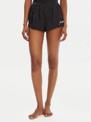 Juicy Couture Szorty piżamowe JCLHS125512 Czarny Regular Fit. Czarne piżamy Juicy Couture, xxs, bez wzorów, z syntetyku, bez kołnierzyka, bez ramiączek. Za 109.99 zł.