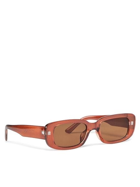 Acccessories Okulary przeciwsłoneczne 1WA-033-SS22 Brązowy. Brązowe okulary przeciwsłoneczne ACCCESSORIES, bez wzorów, z syntetyku. Za 17.99 zł.