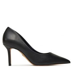 Szpilki Aldo. Czarne szpilki Aldo, bez wzorów, bez obcasa, na szpilce, bez zapięcia. Za 399.99 zł.