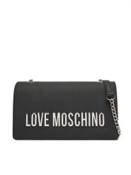 LOVE MOSCHINO Torebka JC4192PP0NKD000B Czarny. Czarne torebki klasyczne Love Moschino, bez wzorów, ze skóry, bez dodatków. Za 759.99 zł.