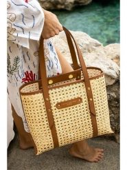 Maison héritage PARIS Torebka "Bondi" w kolorze jasnobrązowym - 28,5 x 26 x 18 cm rozmiar: onesize. Brązowe torebki klasyczne maison héritage PARIS, bez wzorów, z materiału, bez dodatków. Za 434.99 zł.